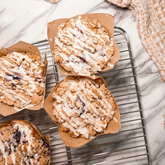 May 09/10/11 - Blueberry Streusel Muffins